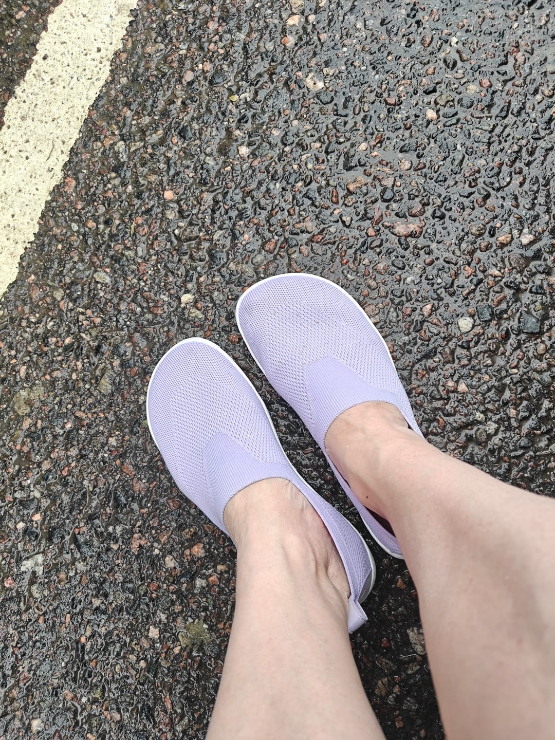 Customer photo review of Vaistoa Lempeä 3 | Knitted Barefoot Slip-ons