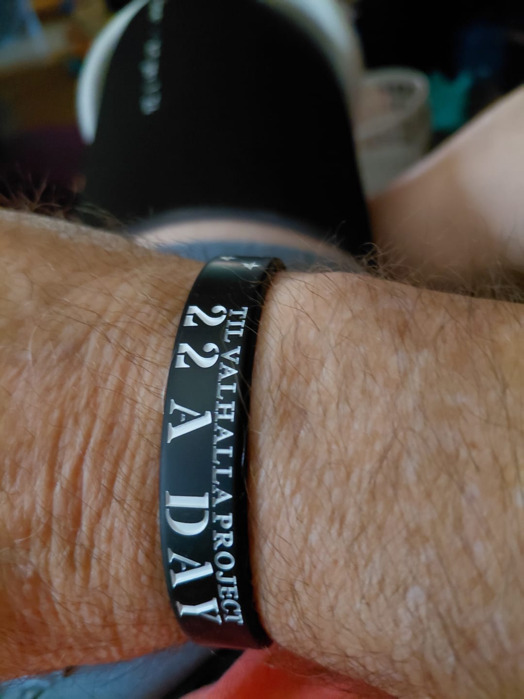 Customer photo review of 22 A Day - Silicone Bracelet