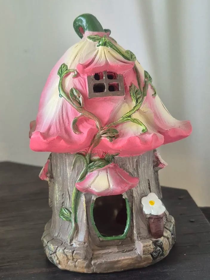 Customer photo review of Mushroom House & Flower Ornaments