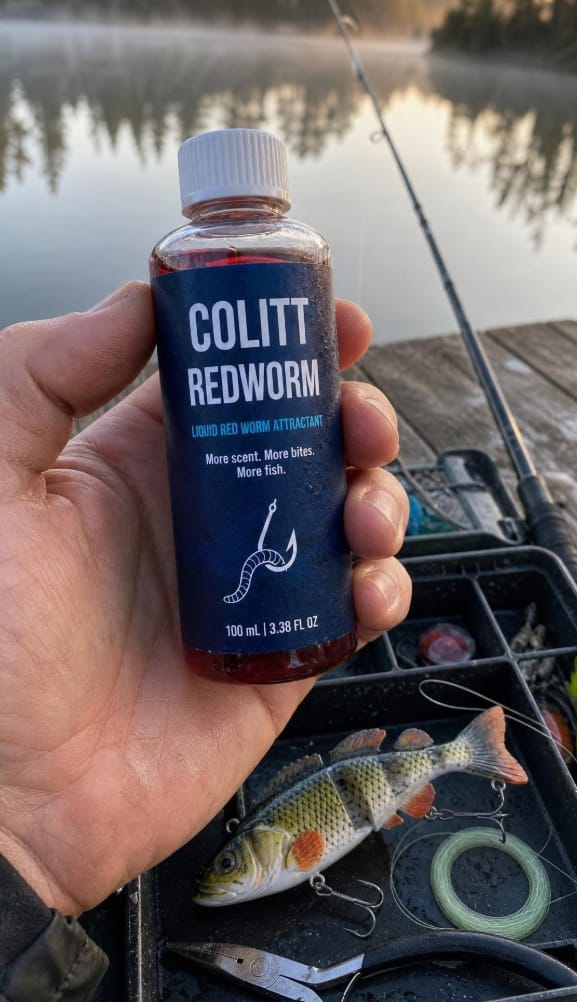 Customer photo review of Colitt - RedWorm Bait