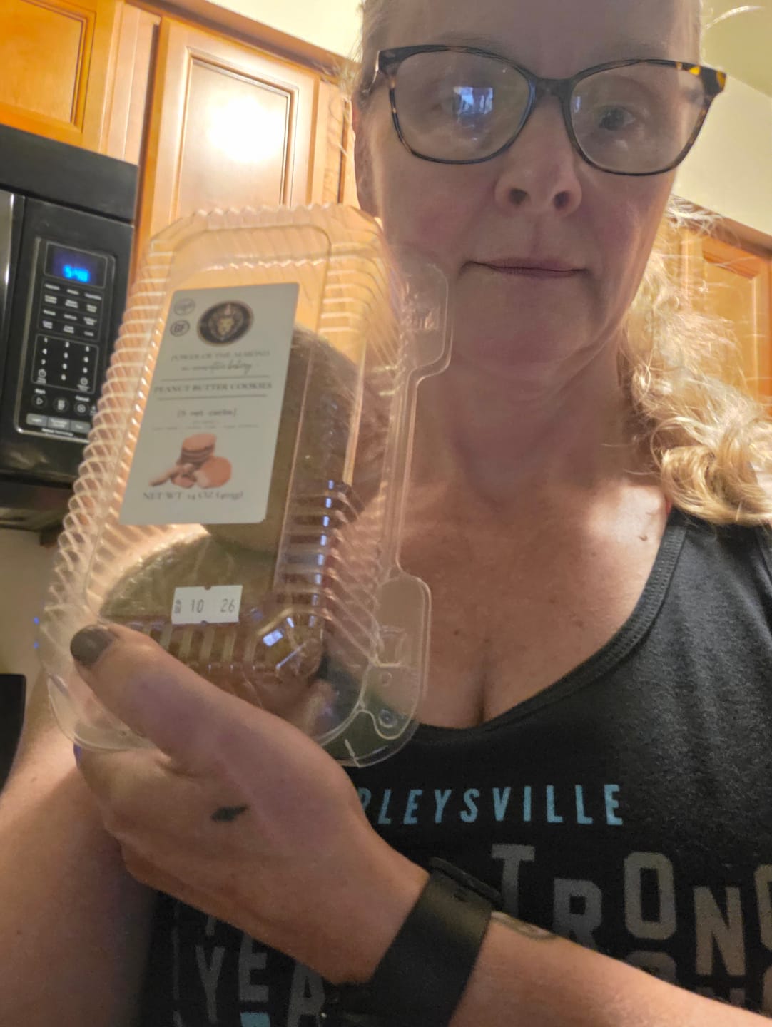 Customer photo review of Low Carb Lifestyle Keto Gluten Free Peanut Butter Cookies