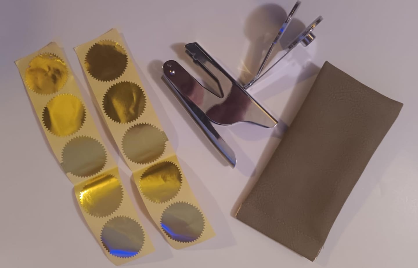 Customer photo review of Custom Book Embosser