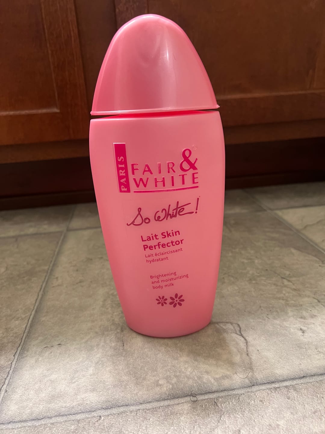 Customer photo review of So White Skin Perfector Brightening Body Lotion 500ml
