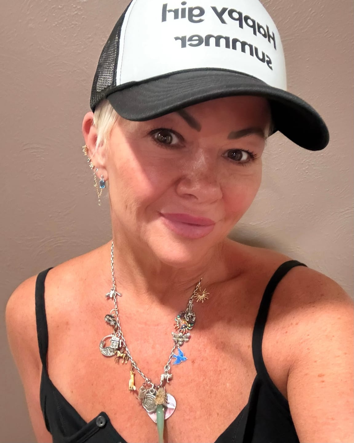 Customer photo review of Solid Trucker Hat
