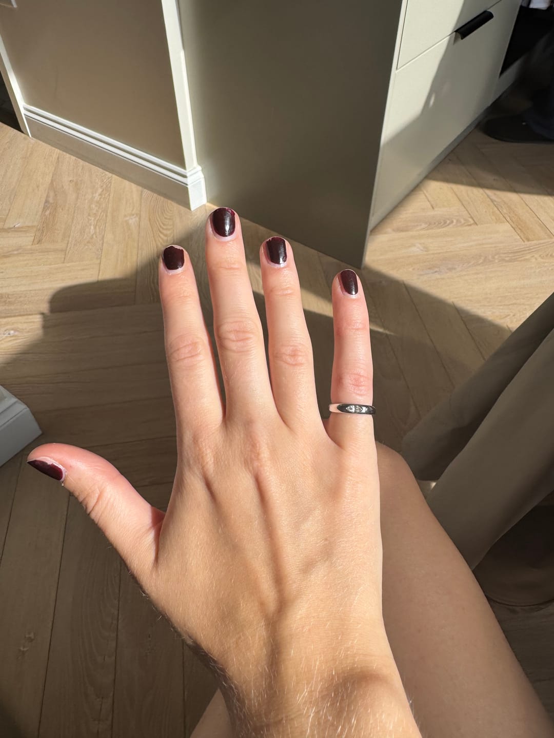 Customer photo review of The Pinky Promise Ring