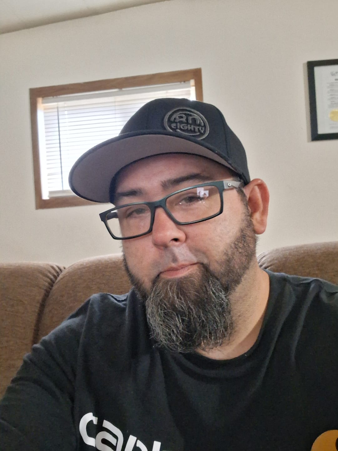 Customer photo review of 80Eighty® Black 3D Fitted Hat
