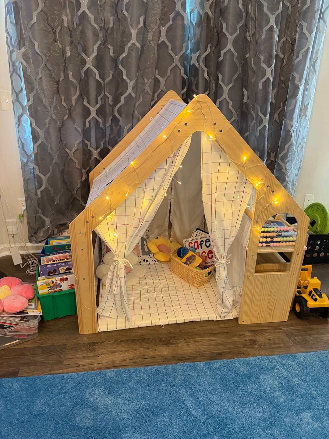 Customer photo review of Flair | Playhouse & Sensory Desk