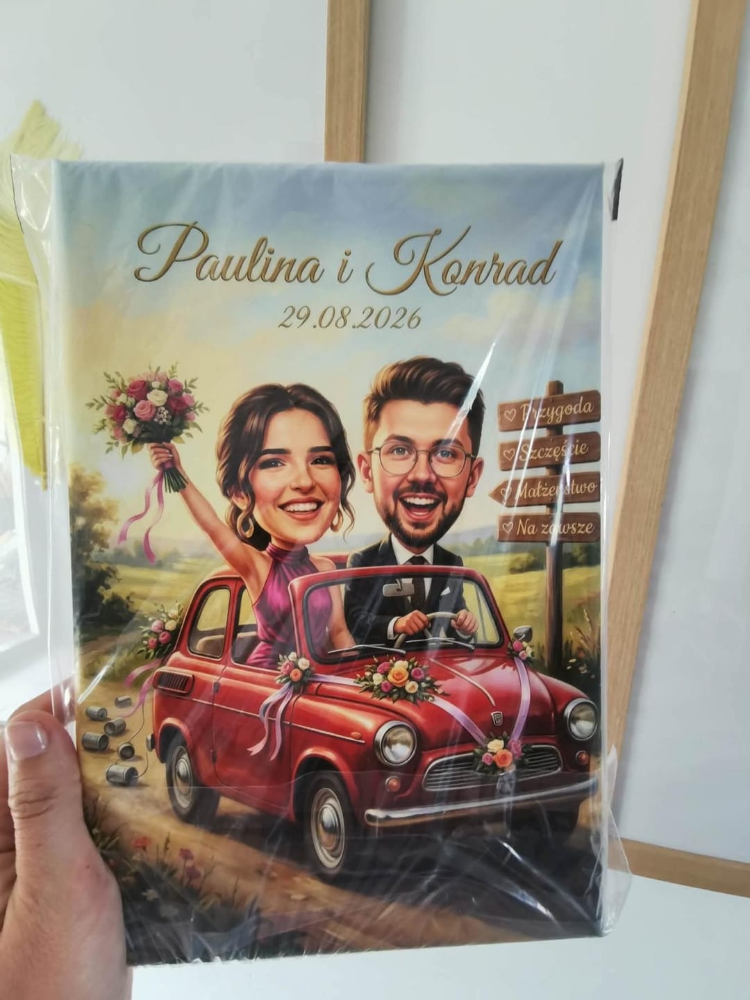 Customer photo review of Para Młoda #1 - Karykatura ze zdjęcia