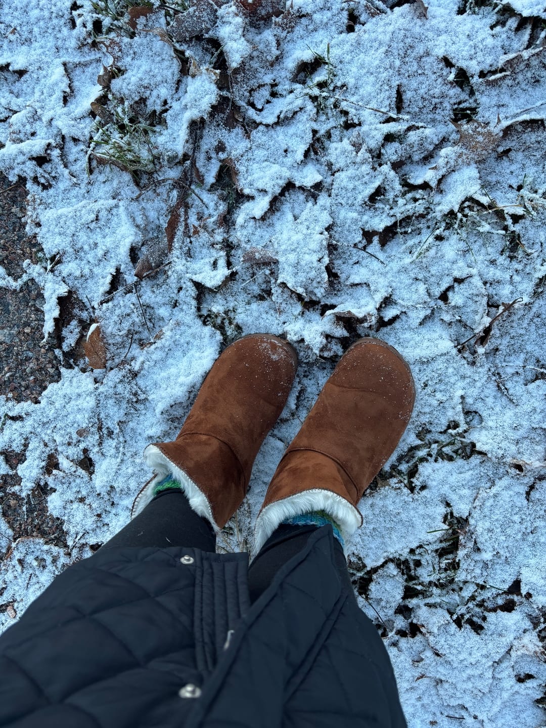 Customer photo review of Vaistoa Huurre | Winter Barefoot Ankle Boots