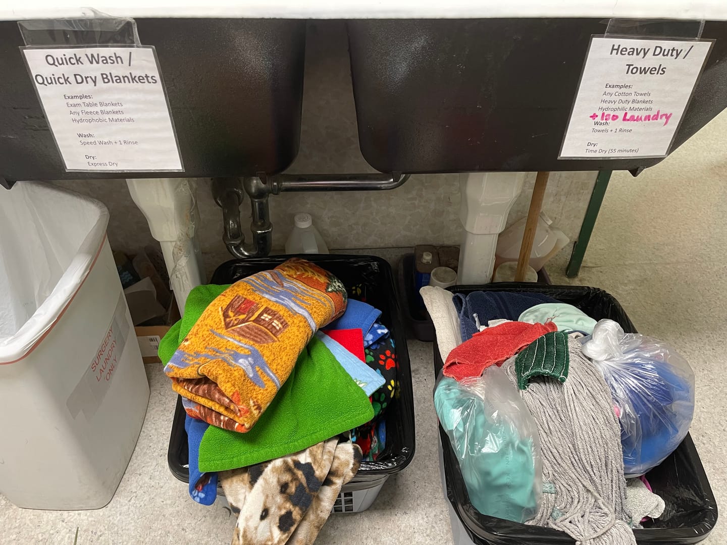 Customer photo review of Veterinary Laundry Room Makeover | Eco-Friendly Clinic Upgrade Package