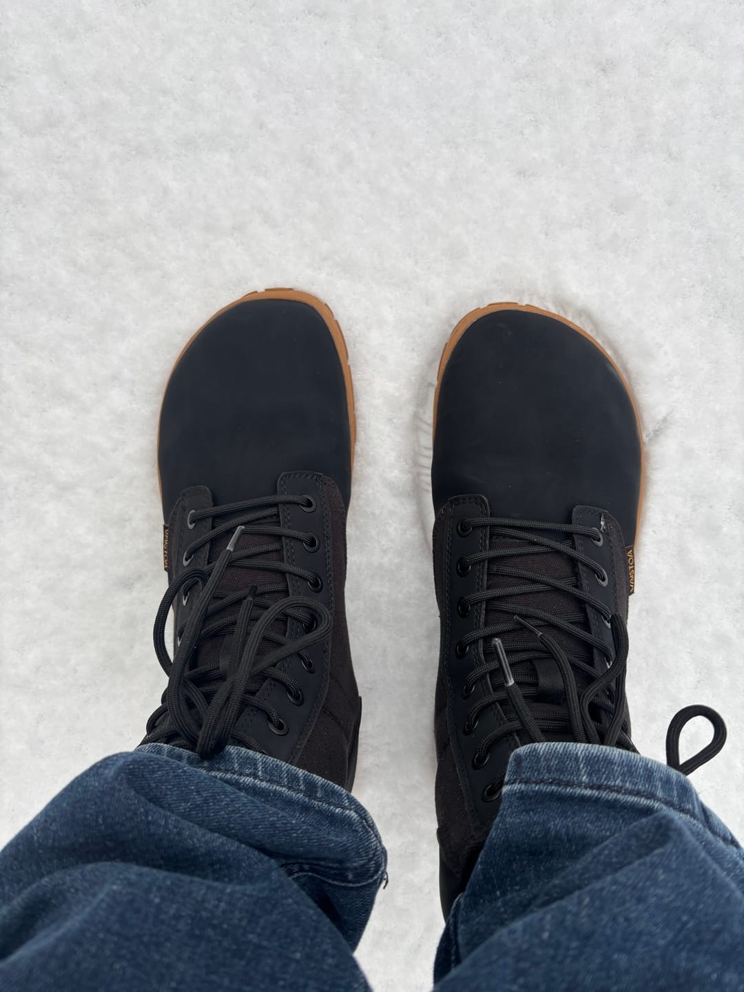 Customer photo review of Vaistoa Hurmos 2 | Casual Winter Barefoot Boots