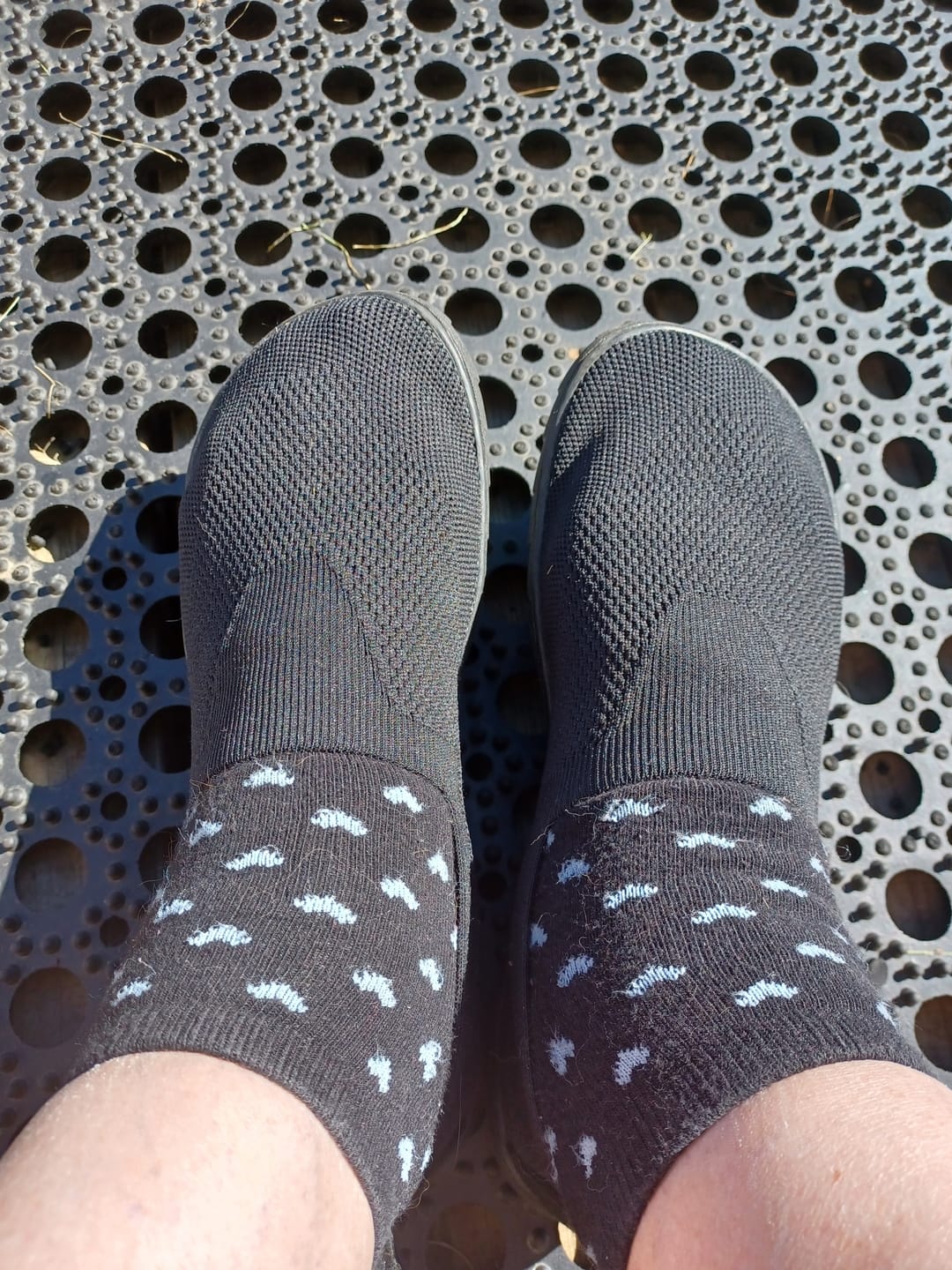 Customer photo review of Vaistoa Lempeä 3 | Knitted Barefoot Slip-ons