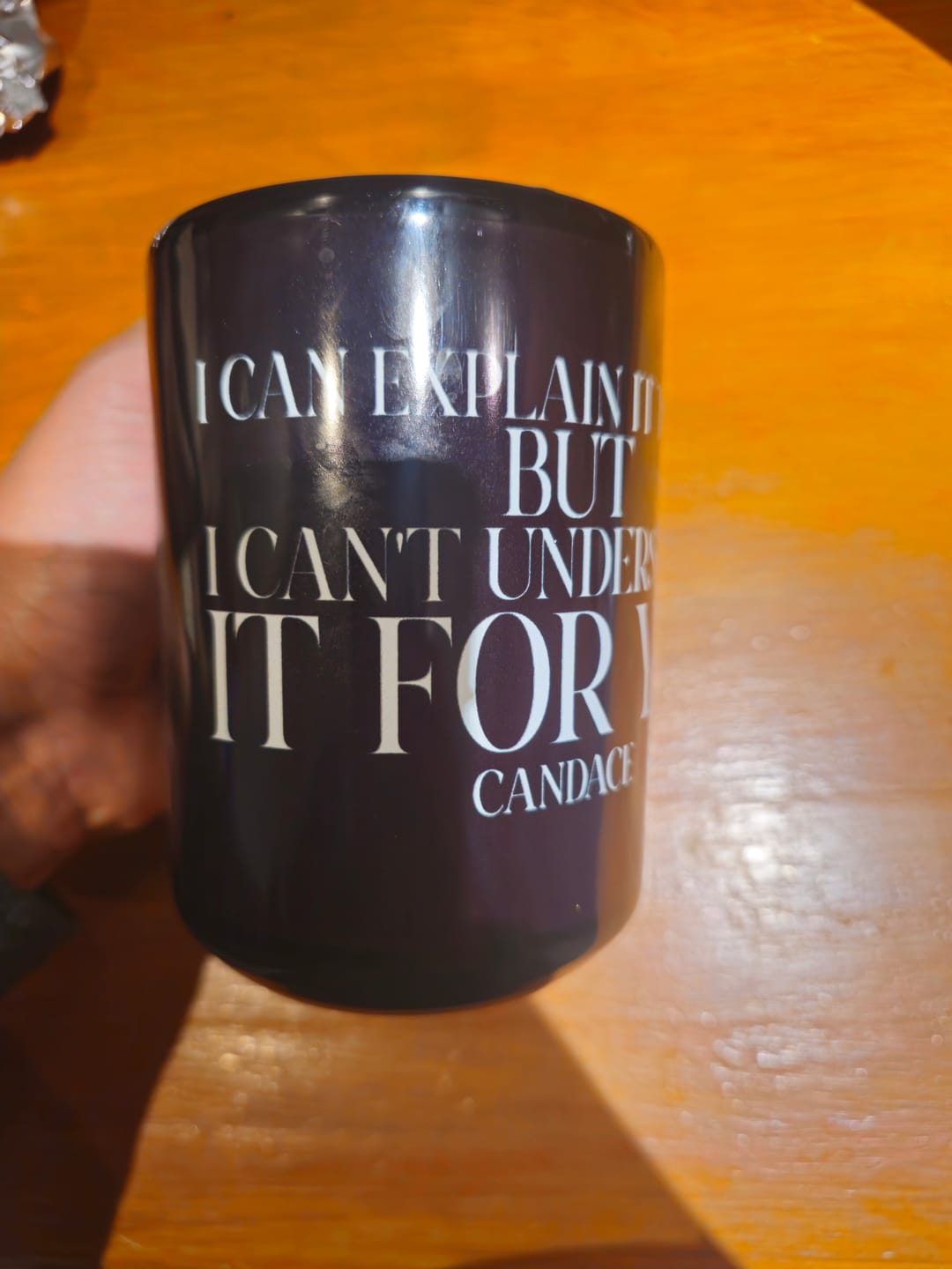 Customer photo review of "I can explain it to you, but I cant understand it for you"  Mug