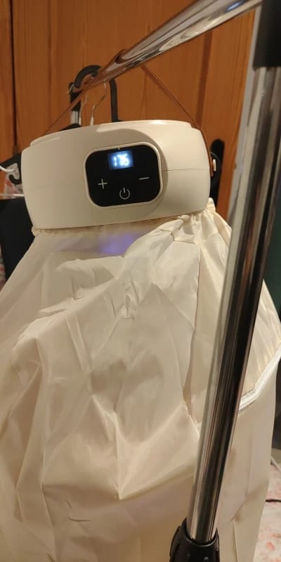 Customer photo review of Secadora de ropa plegable NEBRIAIR