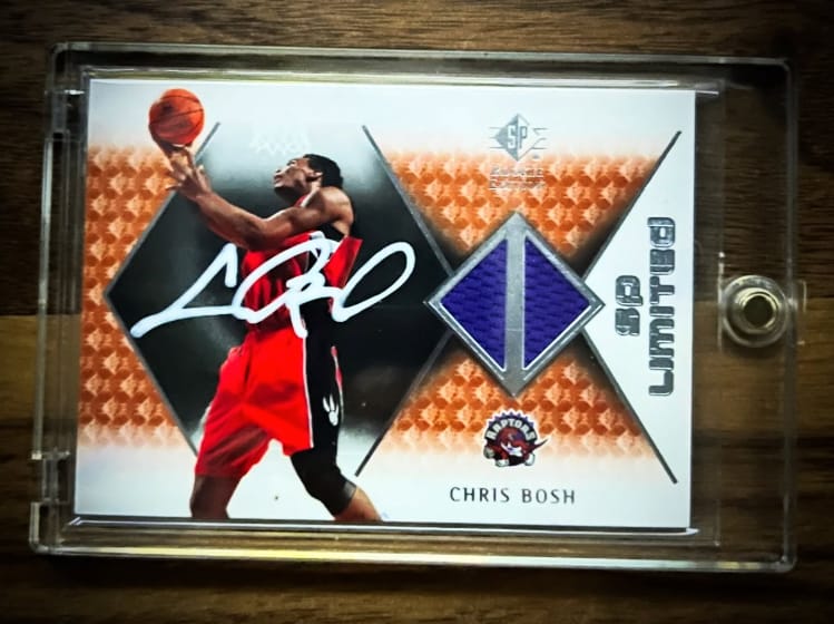 Customer photo review of Chris Bosh Autograph Signing