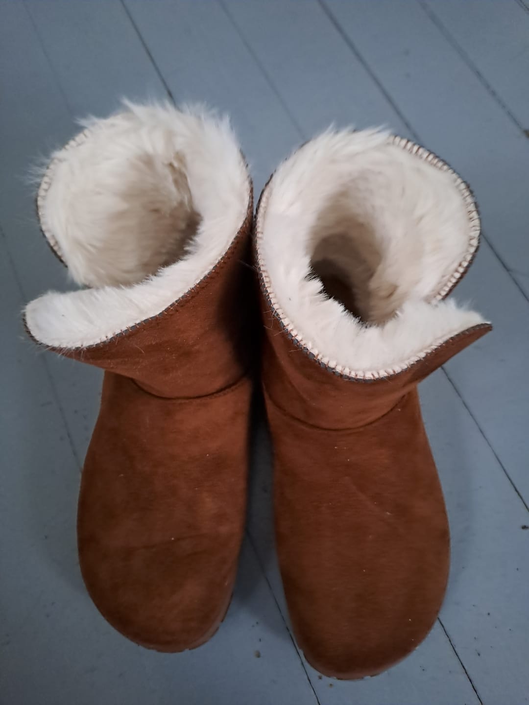 Customer photo review of Vaistoa Huurre | Winter Barefoot Ankle Boots
