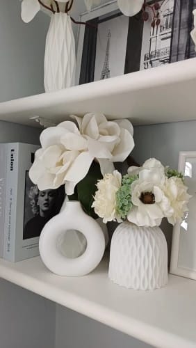Customer photo review of Artificial Magnolia Flower Real Touch