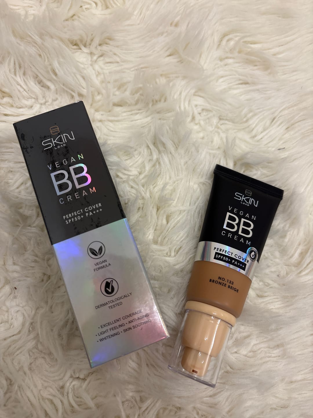Customer photo review of #125 Warm Beige - Vegan - SPF50+ - PA+++ - 55ml