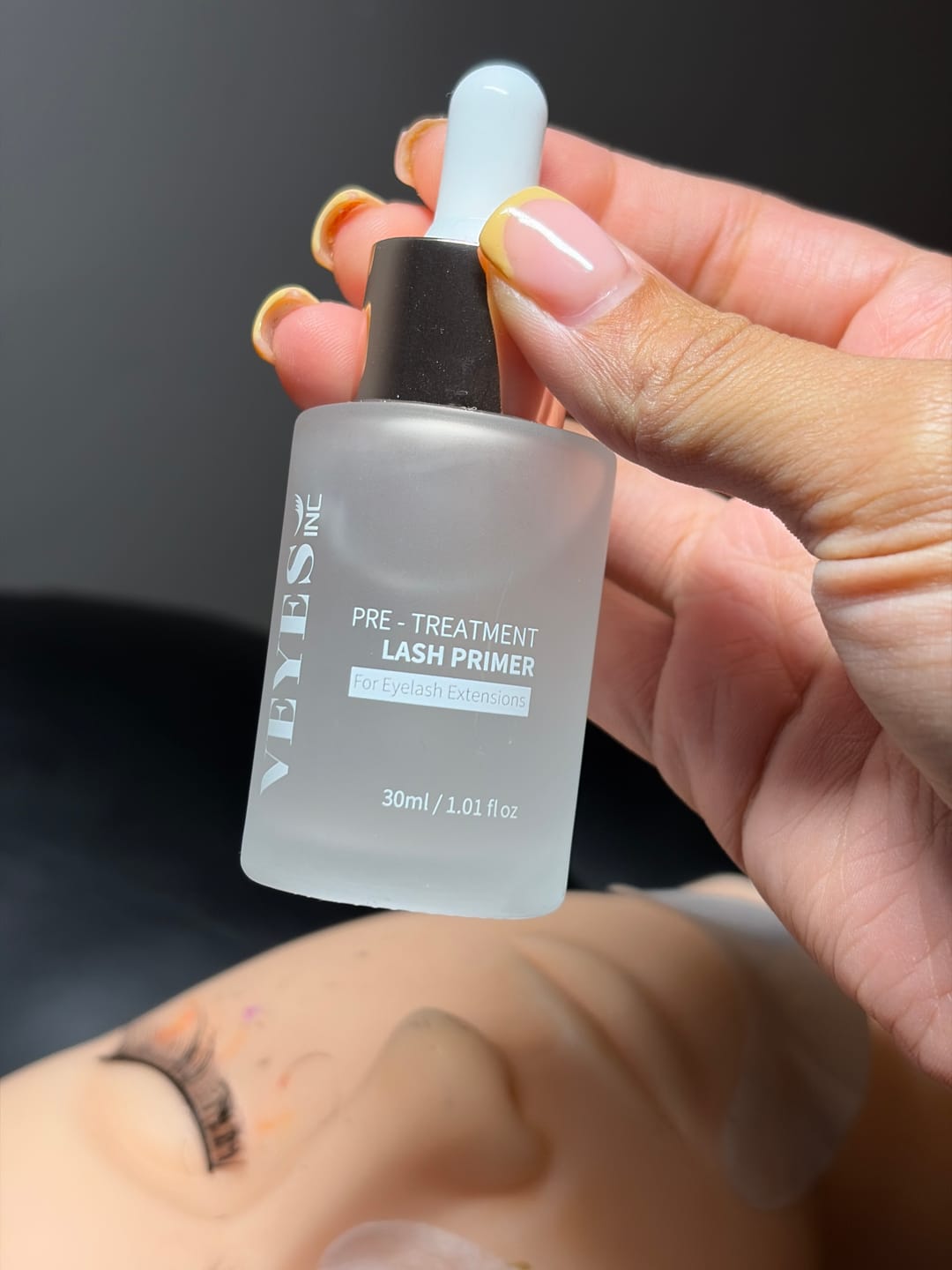 Customer photo review of PRE-TREATMENT Lash Primer 30ml