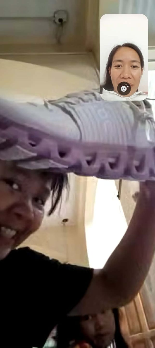 Customer photo review of Cloudswift 4 Pearl Mauve - CSM