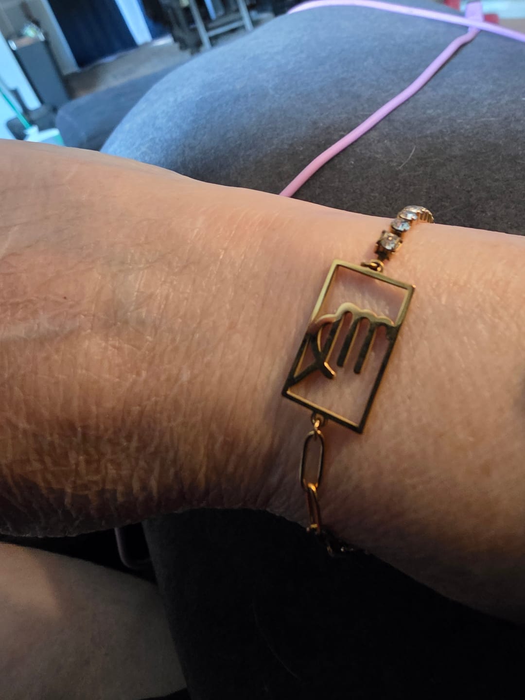 Customer photo review of Cosmic Connection Bracelet