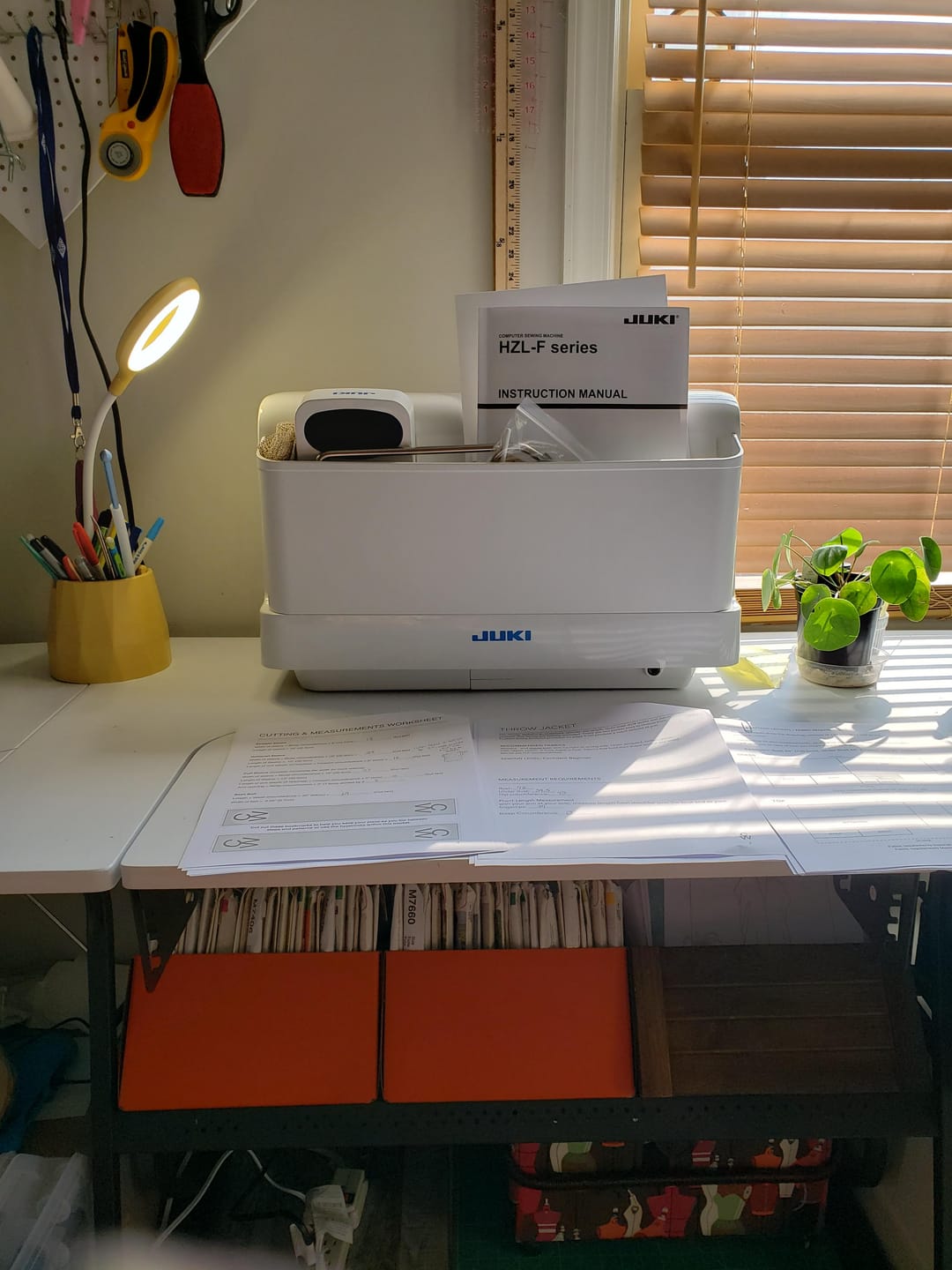 Customer photo review of Juki Exceed HZL-F400 Computerized Sewing Machine