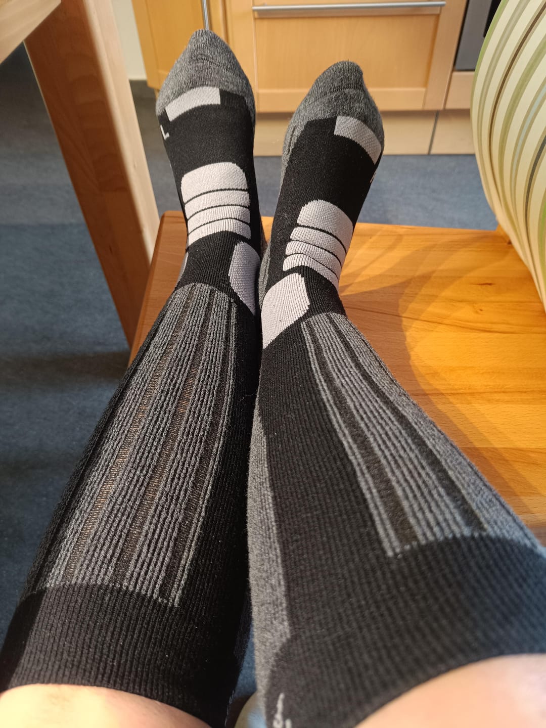 Customer photo review of Skisocken Merino 2 Paar