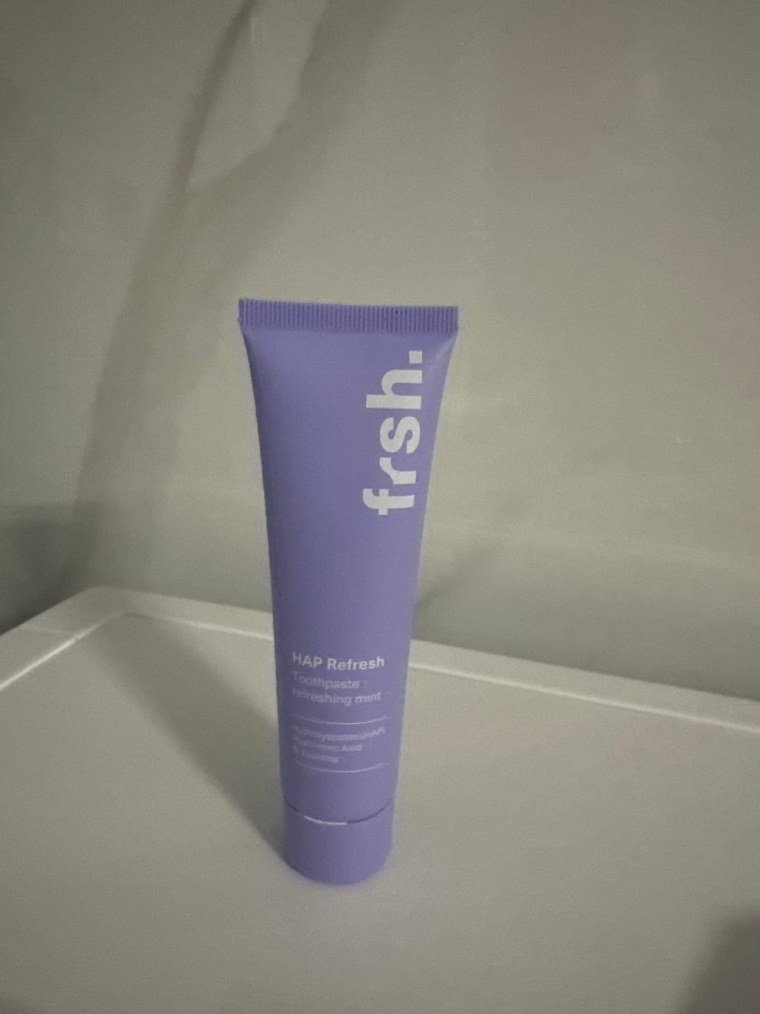 Customer photo review of HAP Refresh Toothpaste