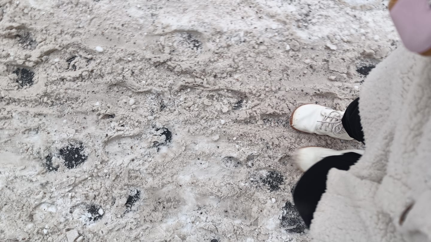 Customer photo review of Vaistoa Hurmos 2 | Casual Winter Barefoot Boots