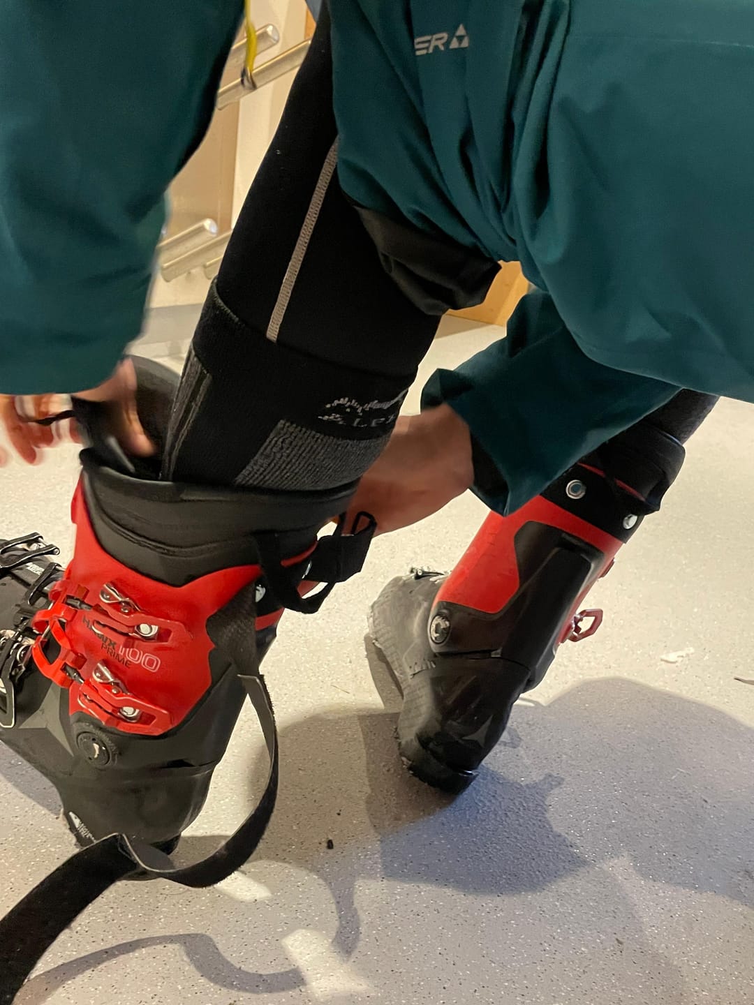Customer photo review of Skisocken Merino 2 Paar