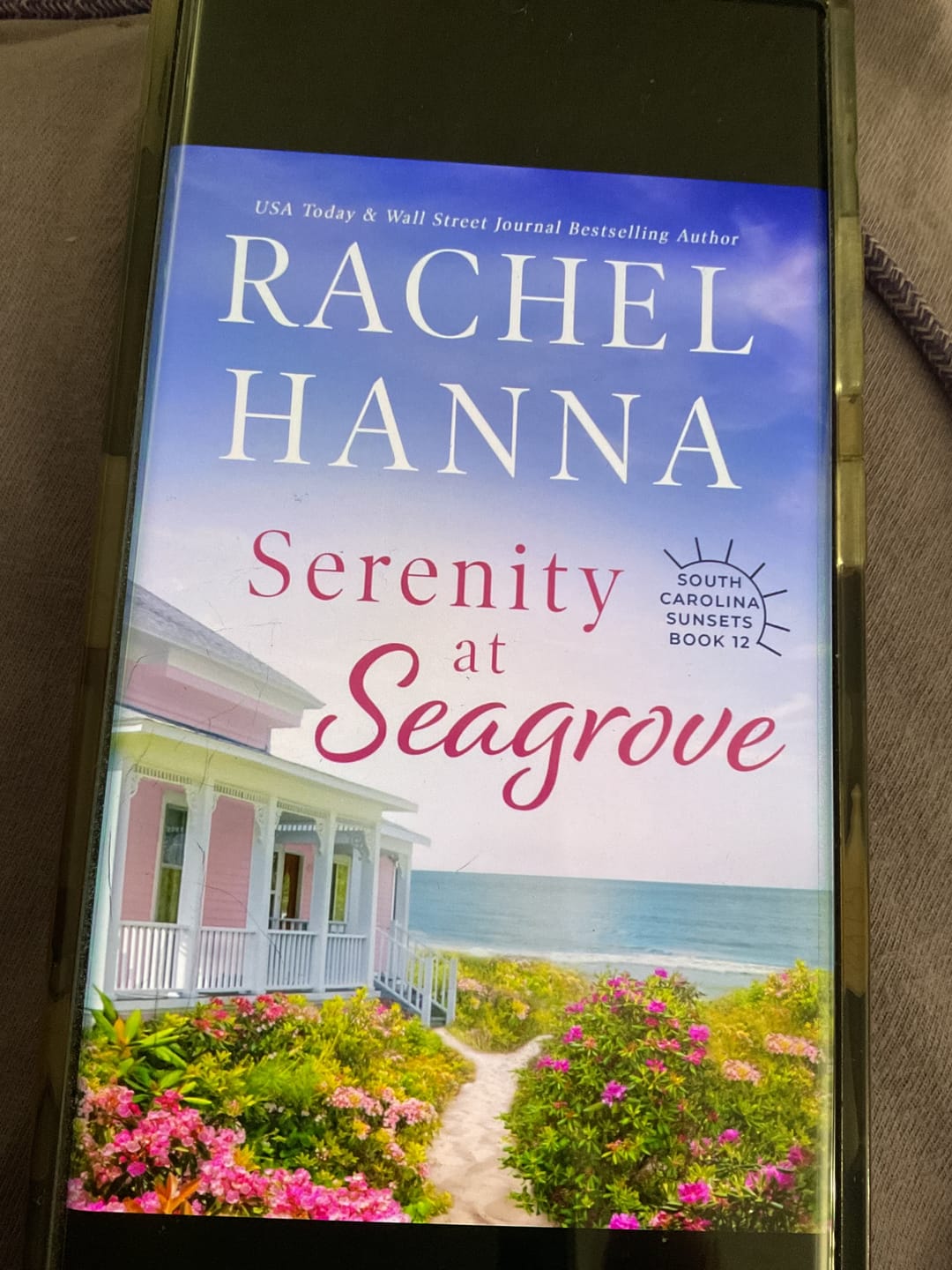 Customer photo review of Serenity at Seagrove - South Carolina Sunsets Book 12 (Ebook)