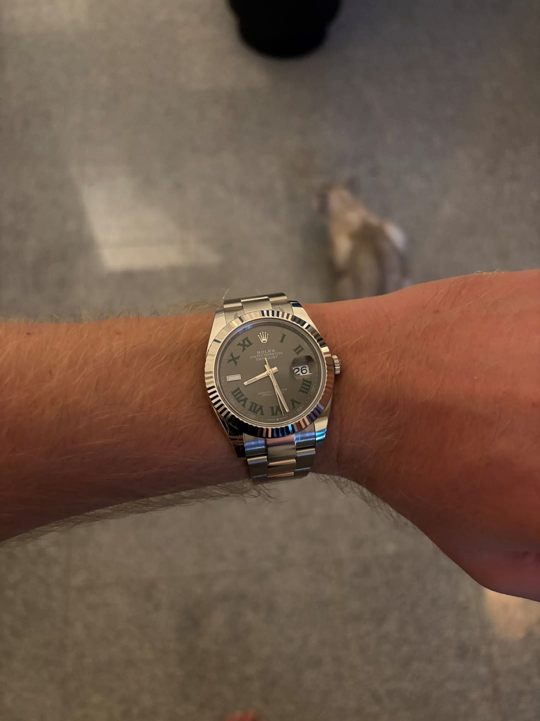 Customer photo review of Rolex Datejust 41  Wimbledon - 126334 - Full-Set