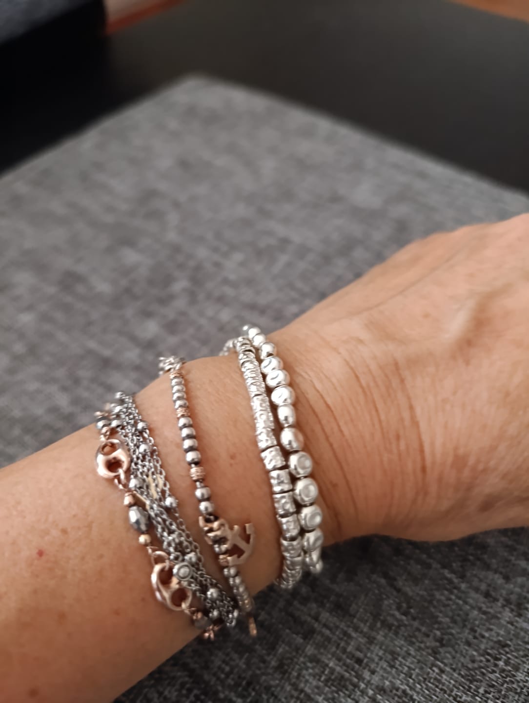 Customer photo review of Bracciale Sassolini