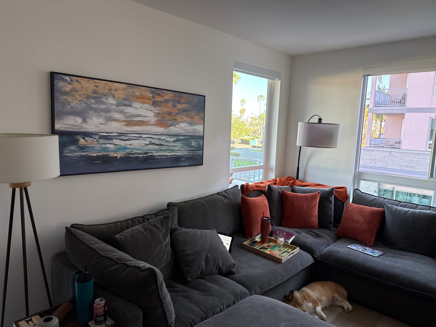 Customer photo review of Ocean And Sky Painting #OS 179