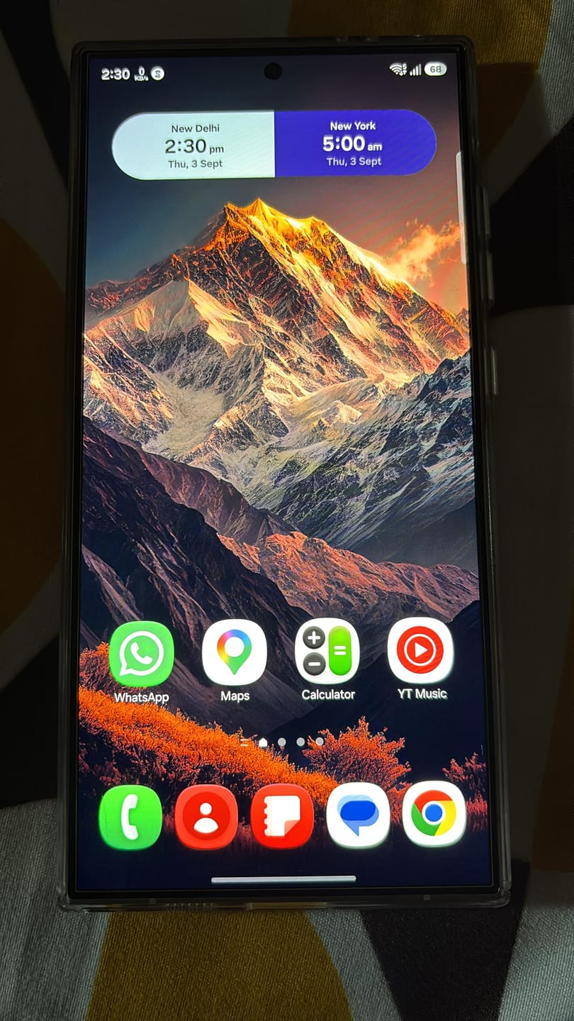 Customer photo review of UltraShield Tempered Glass