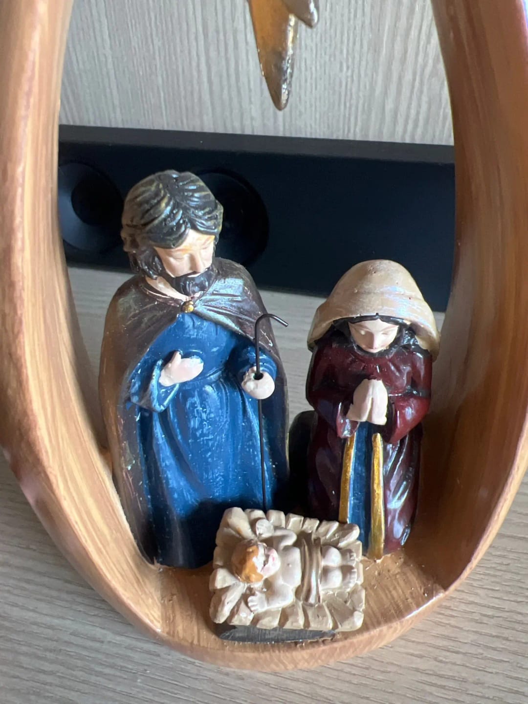 Customer photo review of Nativity Scene Sculpture