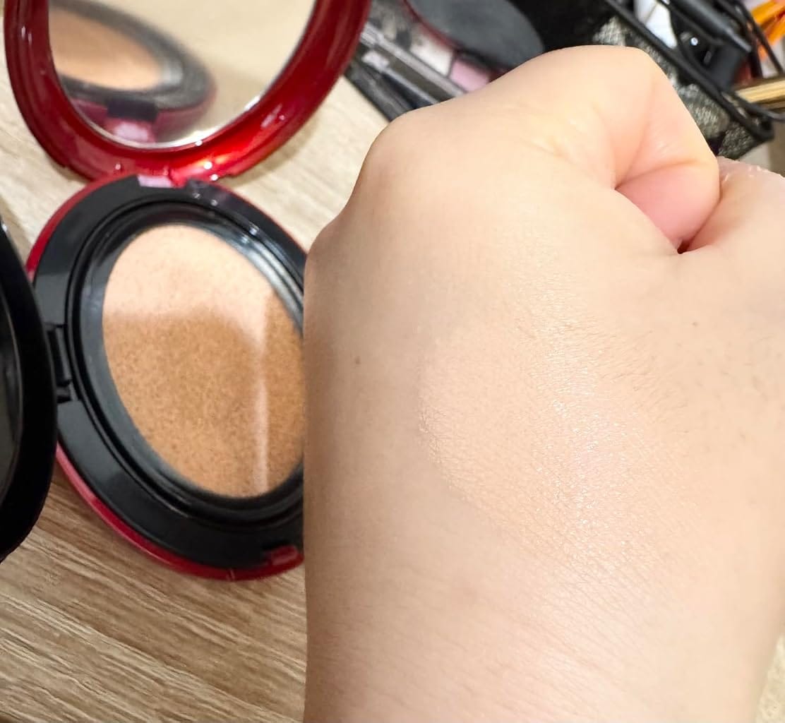Customer photo review of TirTir Foundation Mask Fit Red Cushion (32 Shades) 0.63oz