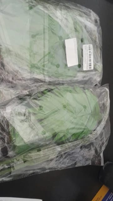 Customer photo review of Outdoor Artificial Green Plants
