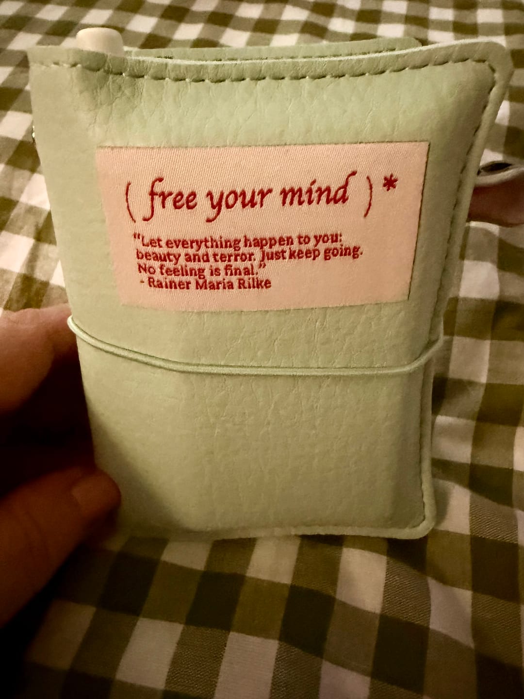 Customer photo review of Free Your Mind
