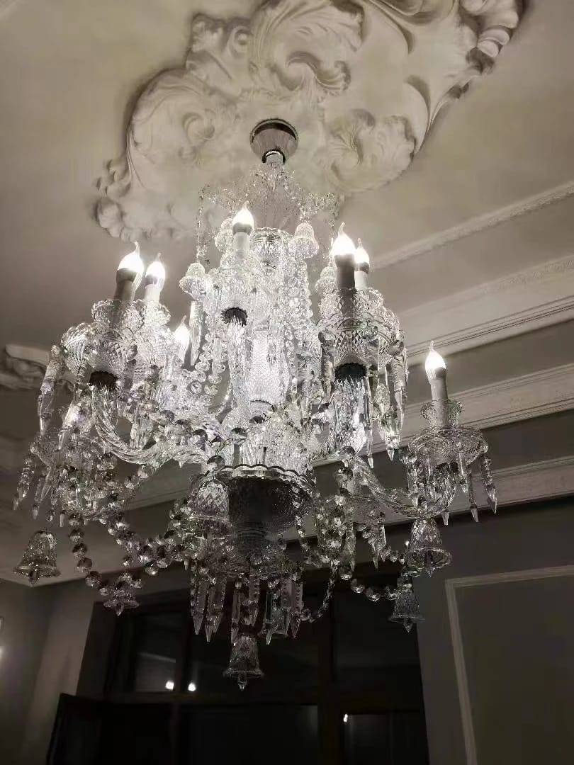 Customer photo review of Hotel Crystal Ceiling Lustre