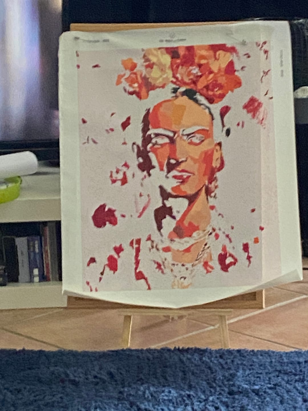 Customer photo review of Malen nach Zahlen - Frida Kahlo