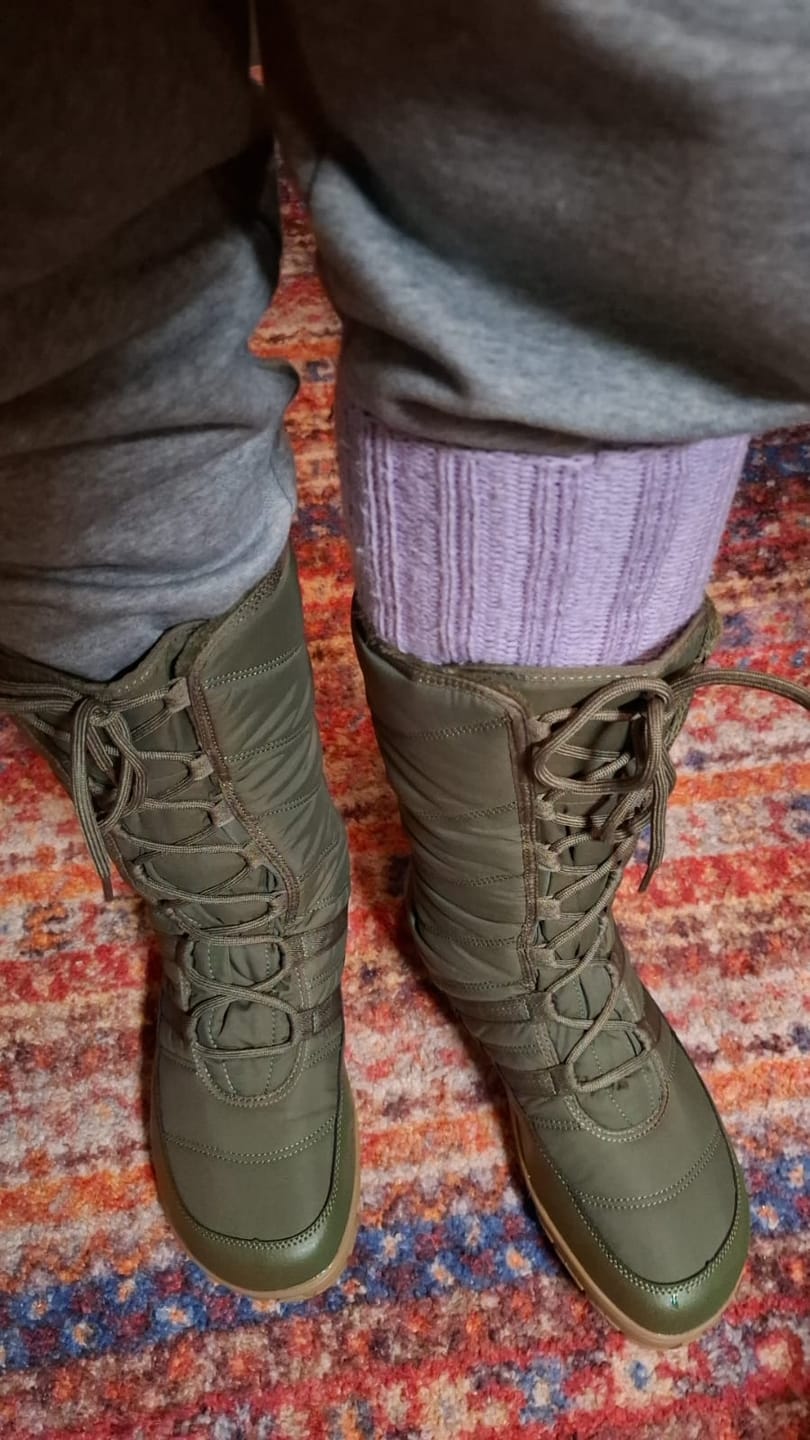 Customer photo review of Vaistoa Hanki 2 | Barefoot Winter Boots