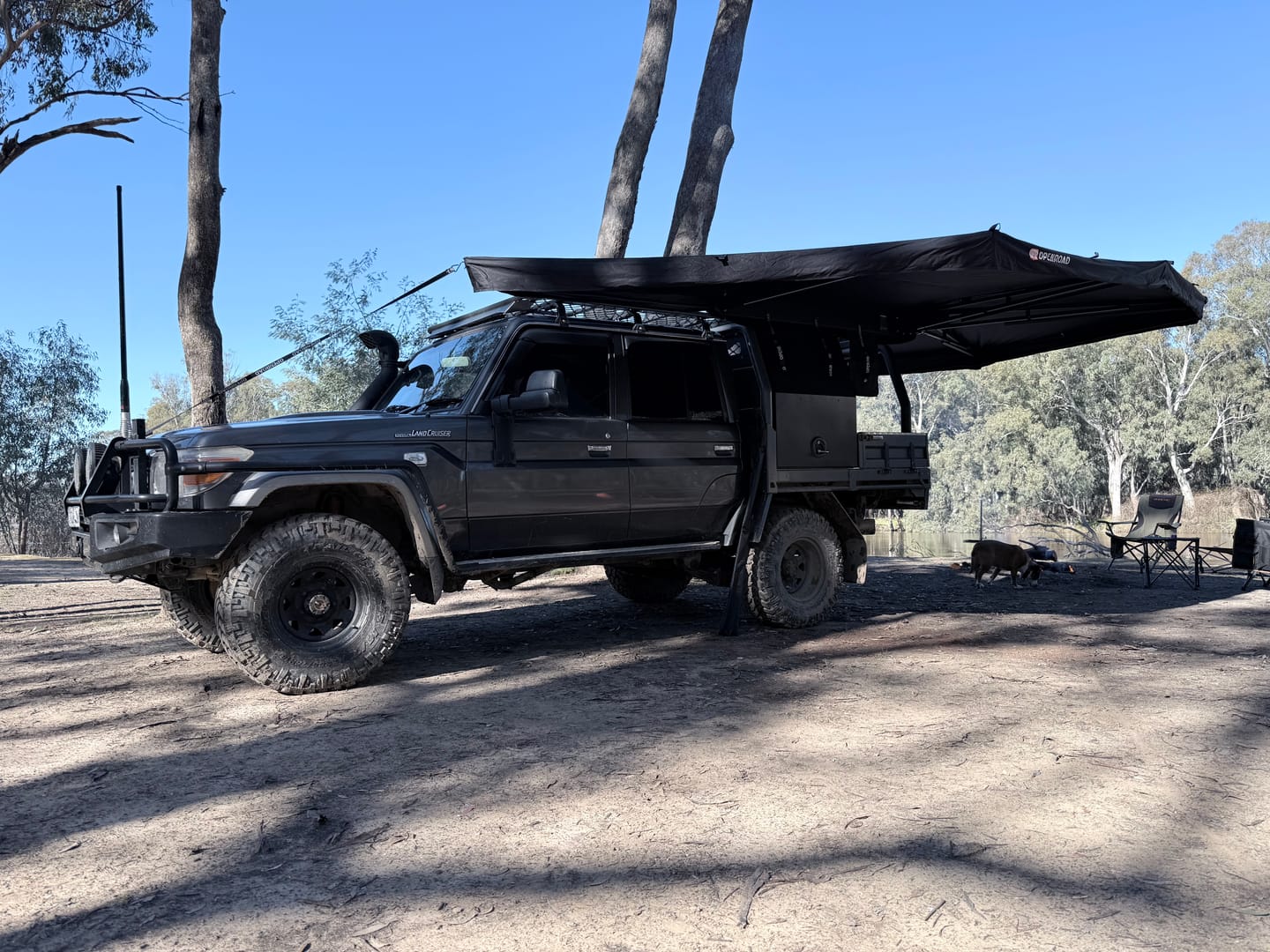 Customer photo review of OPENROAD 270 Degree Awning XL