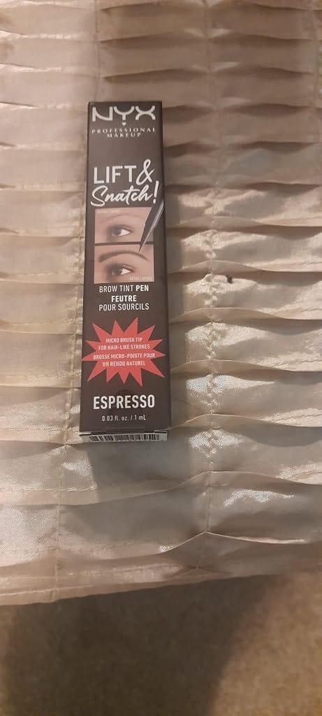 Customer photo review of NYX Lift N Snatch Brow Tint Pen