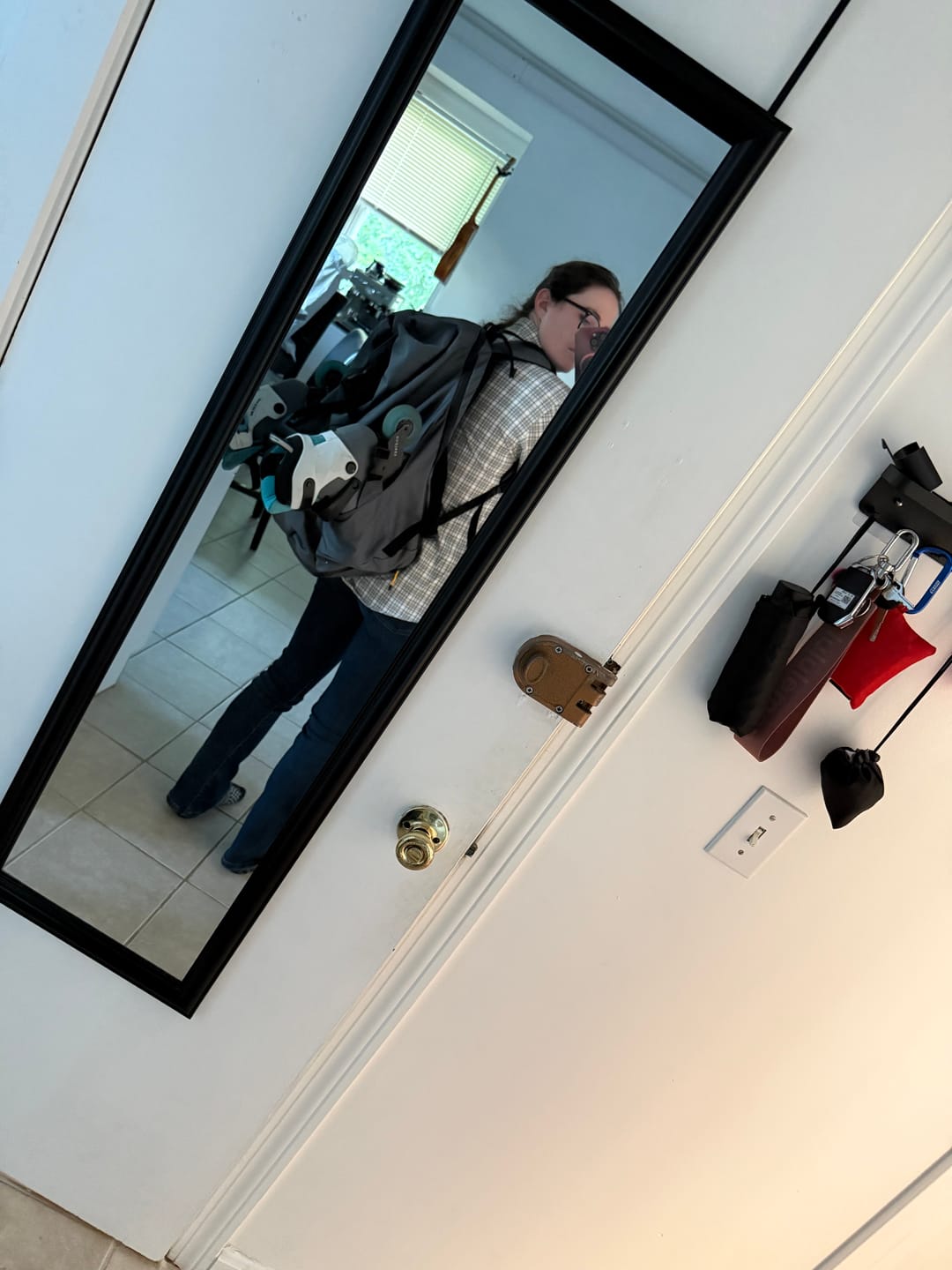 Customer photo review of Conway+Banks Louise Backpack