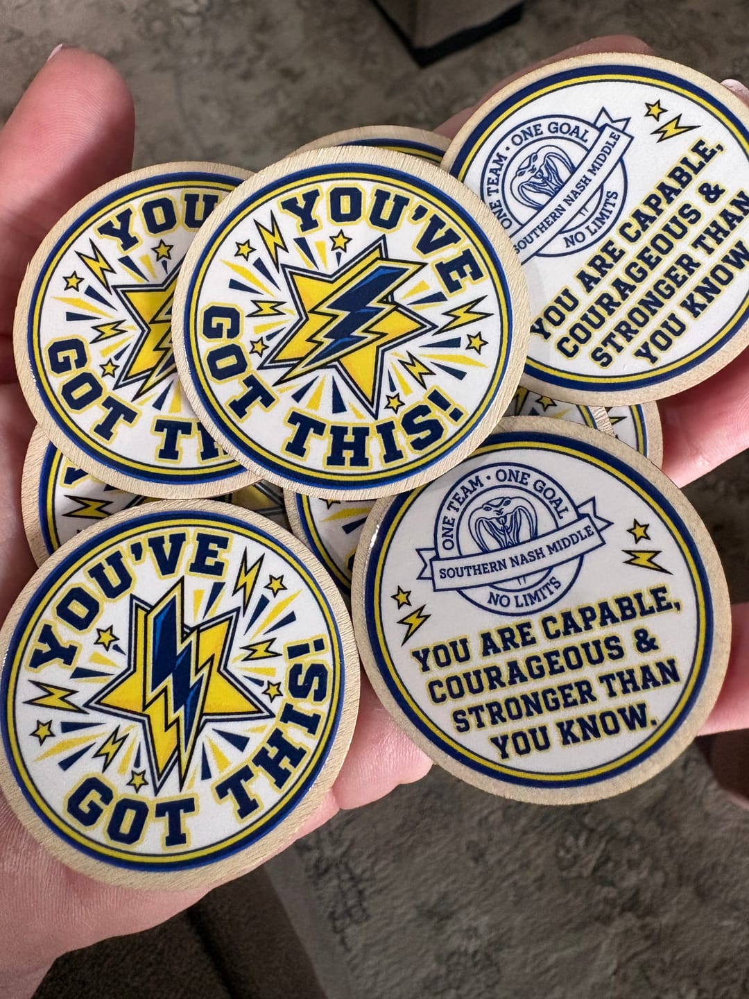 Customer photo review of UV Stickers Gang Sheet Builder
