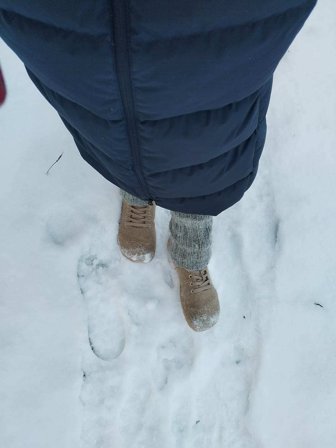 Customer photo review of Vaistoa Tunto 2 | Felt Barefoot Sneakers