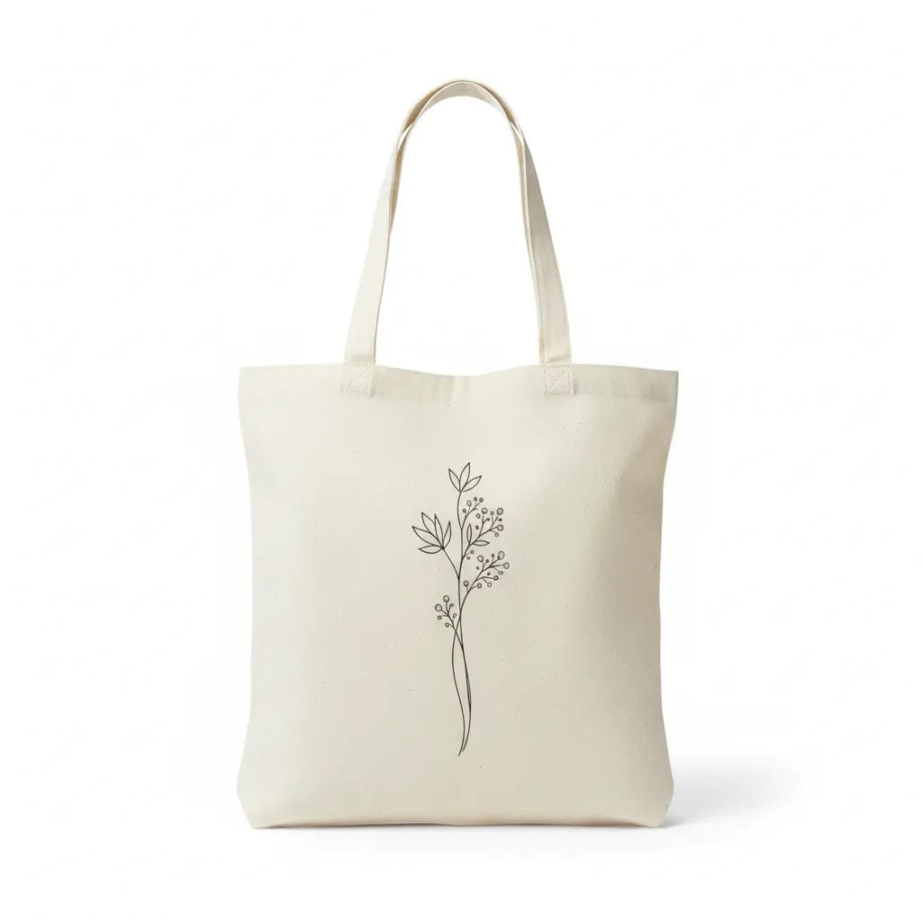 Customer photo review of Wrapzy Botanical Stem Tote Bag