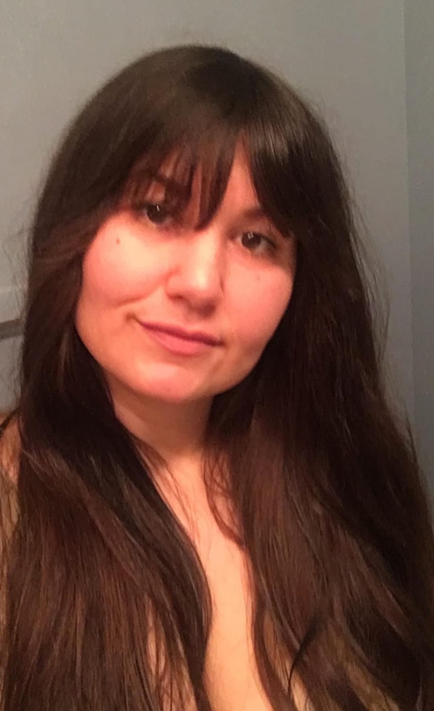 Customer photo review of Nutri Glow Organic Indigo Powder