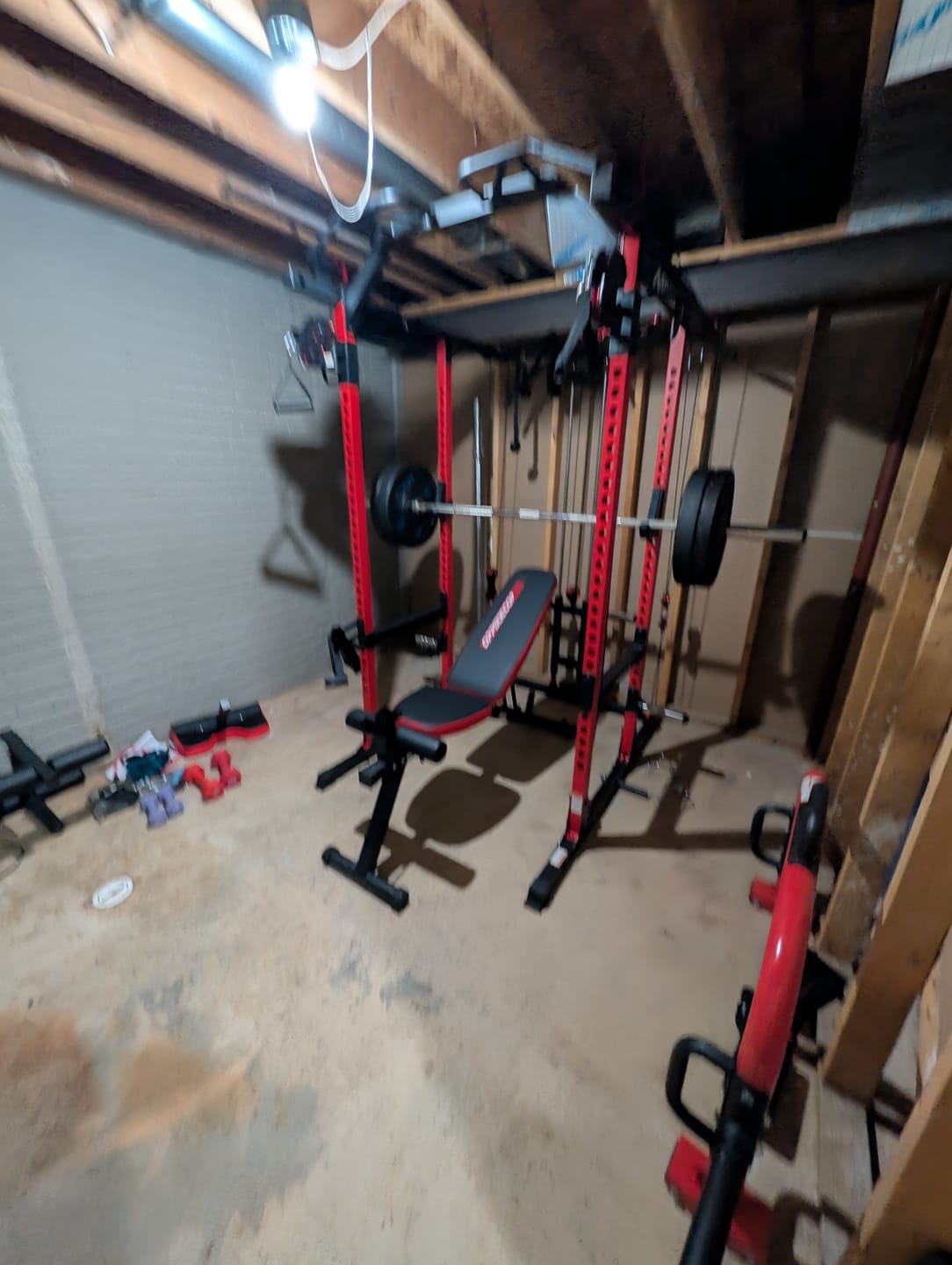 Customer photo review of K6-2.0 Ultra All-in-One Power Rack Functional Trainer (UPGRADED)
